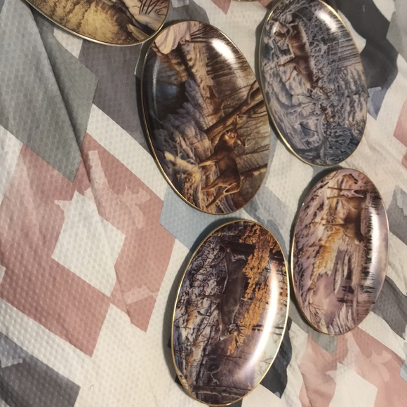 New !  Beautiful 6 piece collection by The Bradford Exchange 1995   by. Greg - Picture 16 of 16